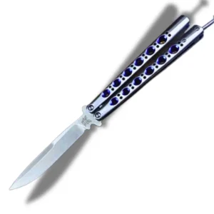 dao-buom-balisong-can-duc-xanh-bm42