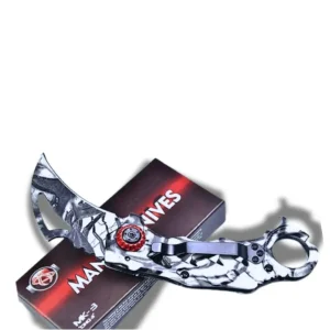 Dao Karambit X64 Trắng Đỏ