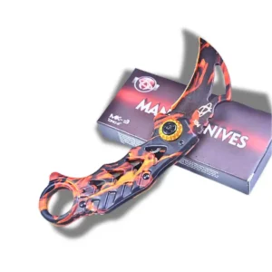Dao Karambit X64 Trắng Đỏ