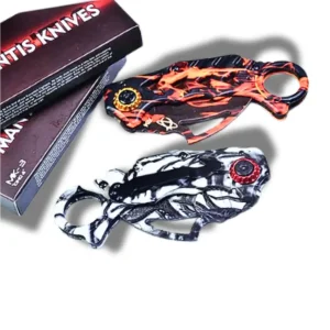 Dao Karambit X64 Trắng Đỏ