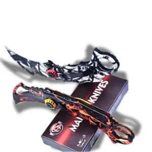 Dao Karambit X64 Trắng Đỏ